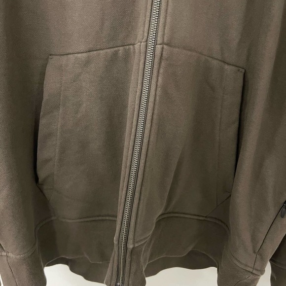 ❌SOLD❌ MEN’S Banana Republic Olive Full Zip Hoodie XL - Picture 6 of 6